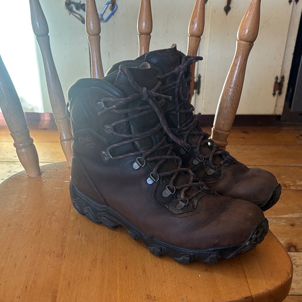 Sturdy Brown Leather Men's Boots